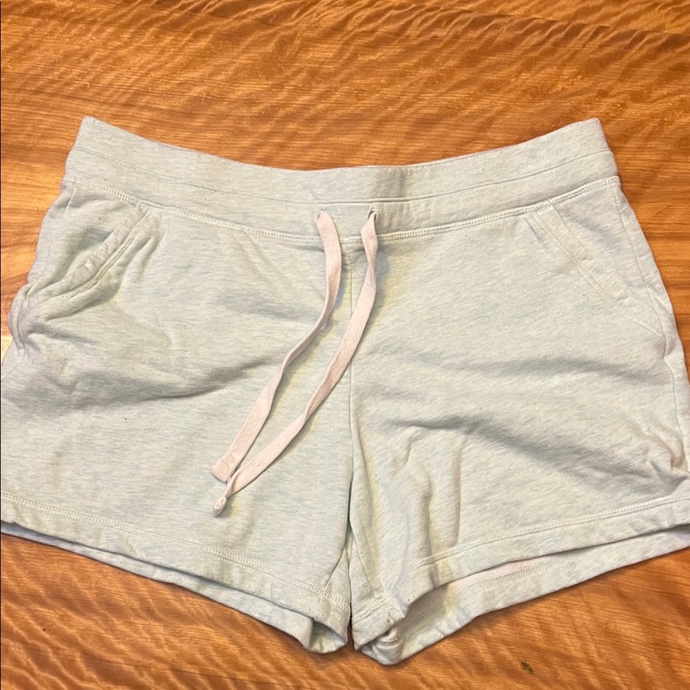 32 Degrees Light Heather Aqua Athletic Shorts